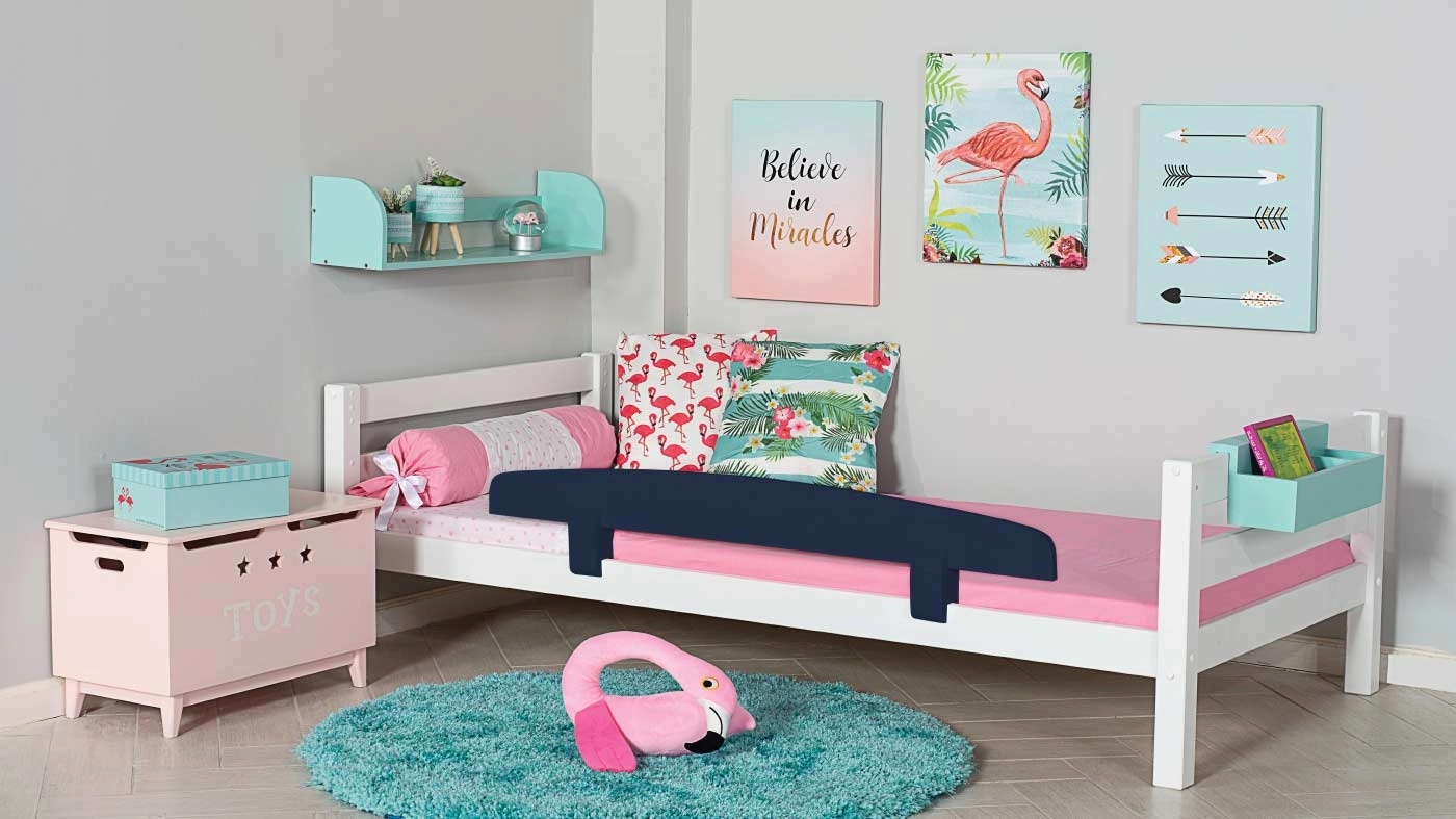 מיטת ילדים מיקה רוחב 80 ס"מ | ללא מעקה אחורי